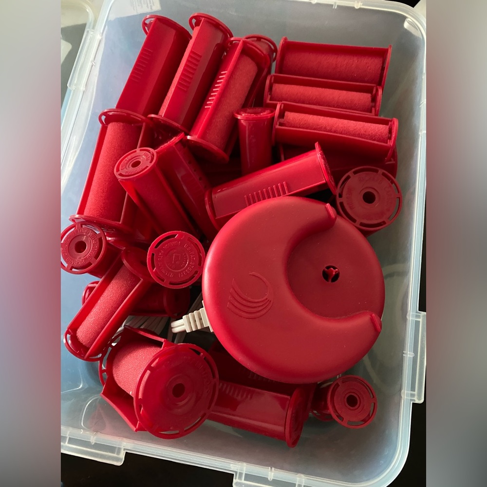 Steam curler set
